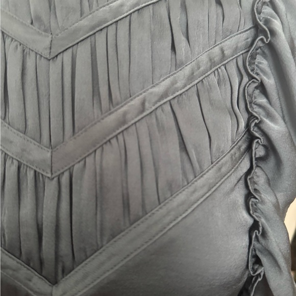 Veronica Beard Mandell top in slate - Picture 4 of 7